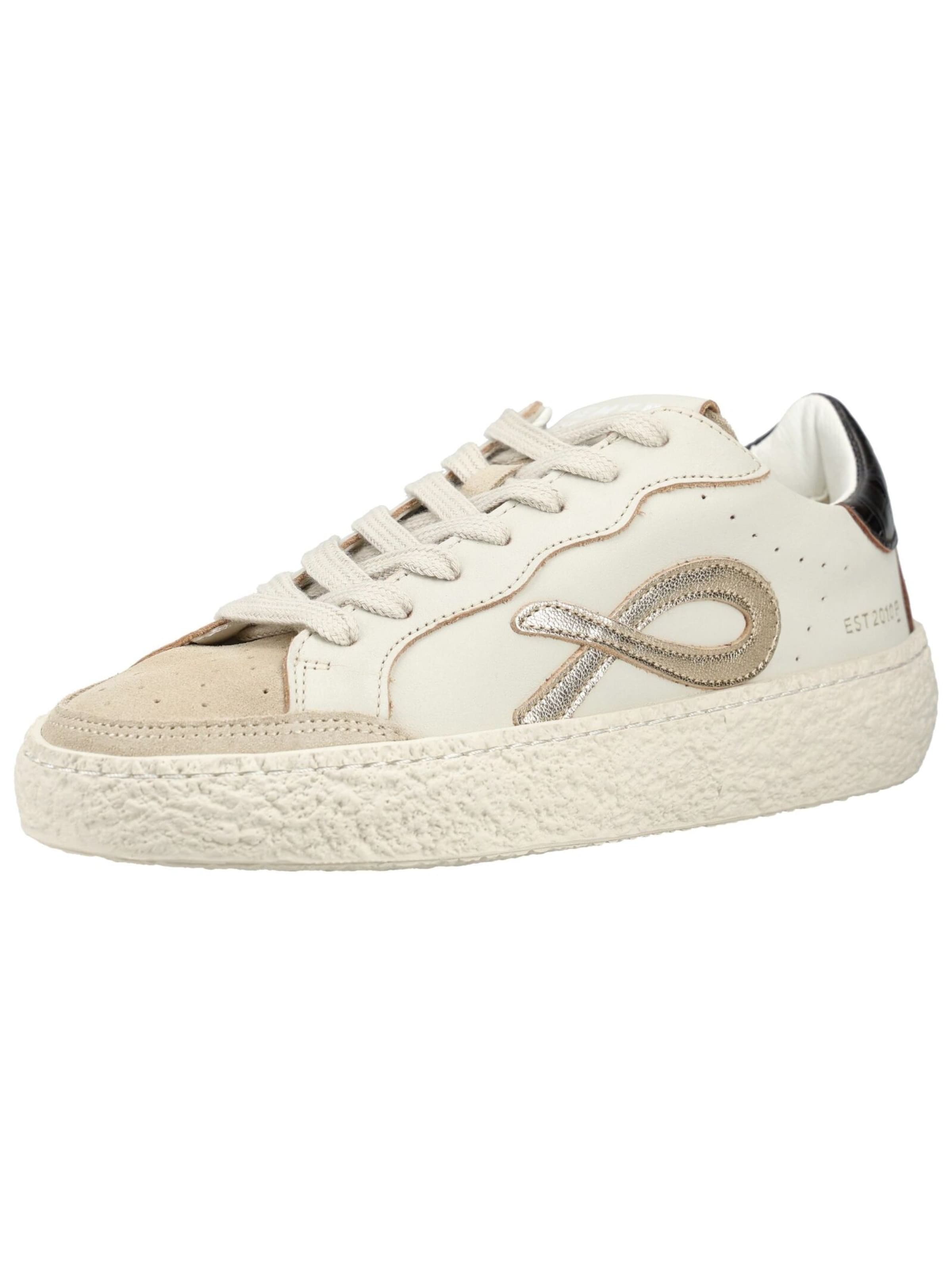Baskets basses PAVEMENT en beige : devant
