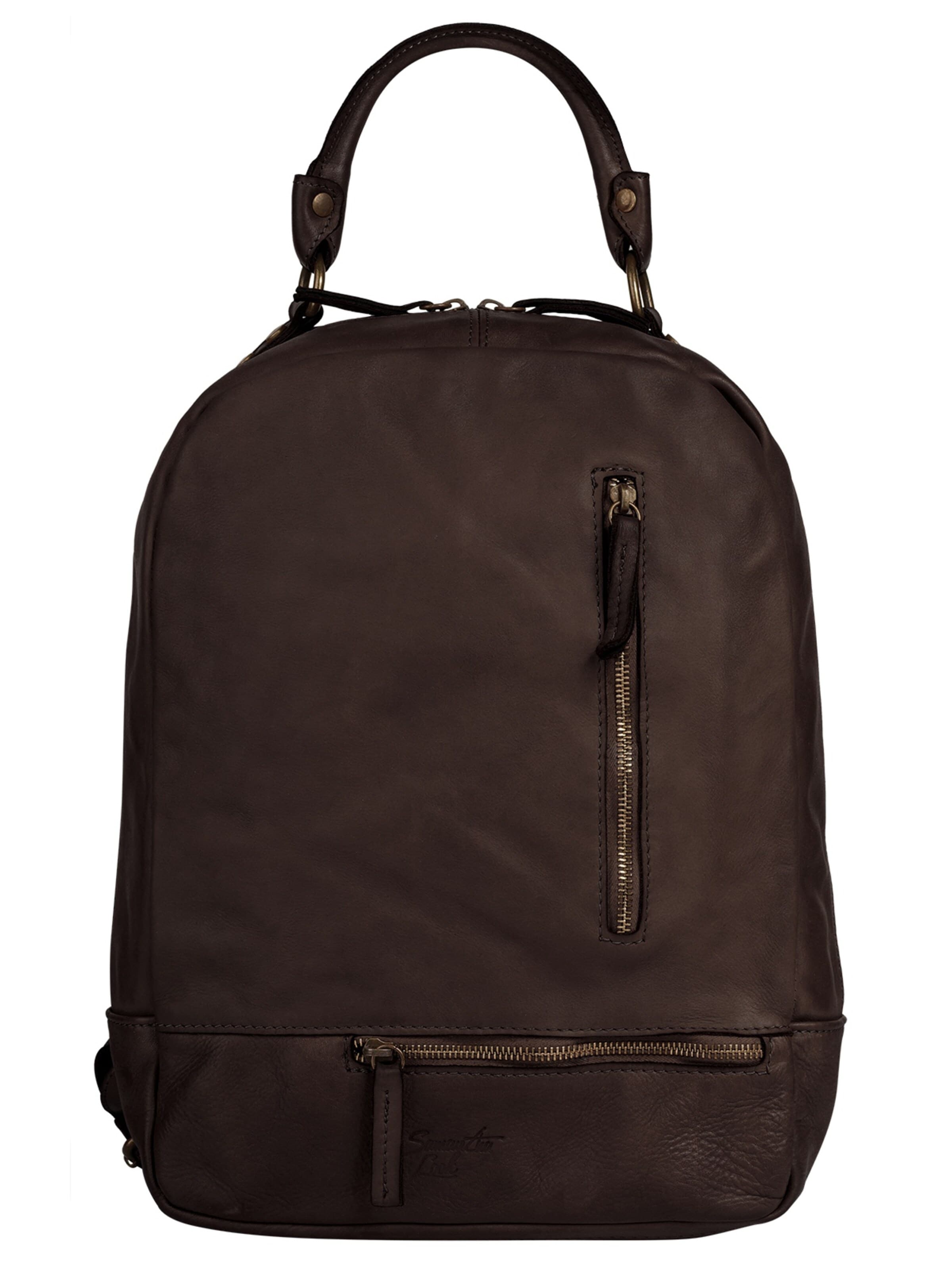 Sac à dos Samantha Look en marron : devant