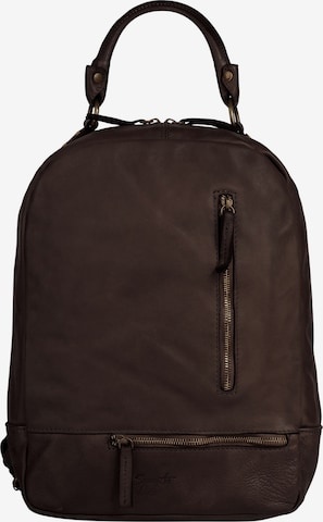 Sac à dos Samantha Look en marron : devant
