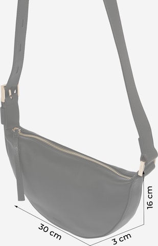 AllSaints Torba na ramię 'HALF MOON' w kolorze czarny