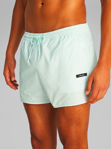 Pantaloncini da bagno 'RUNNER' di Calvin Klein Swimwear in verde