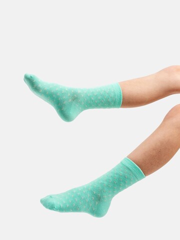 Occulto Socks 'Estilo' in Green