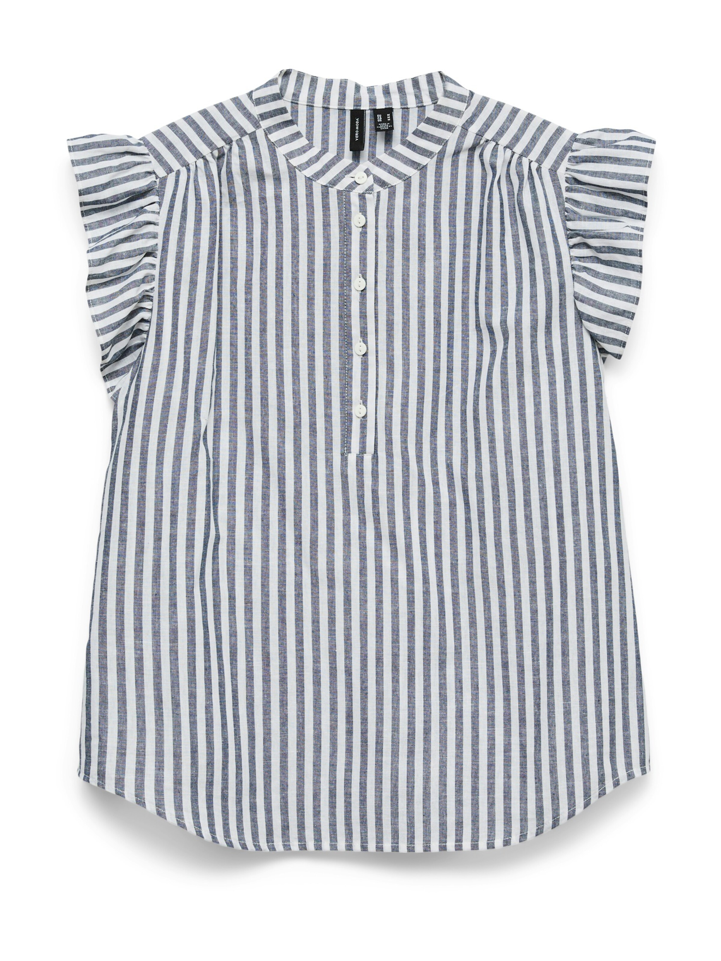 VERO MODA Bluse 'VMSELMA' in navy / weiß, Produktansicht