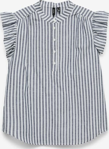 Chemisier 'VMSelma' VERO MODA en bleu : devant