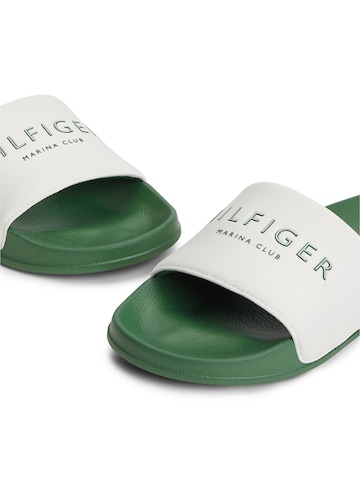 TOMMY HILFIGER Pantolette in Weiß