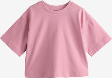 T-Shirt Next en violet : devant