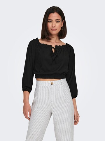 JDY Blouse 'HANNAH' in Black: front