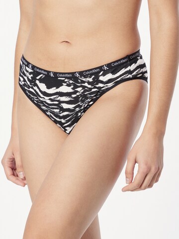 Slip Calvin Klein Underwear en noir : devant