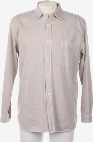 Closed Button Up Shirt in S in Grey: front