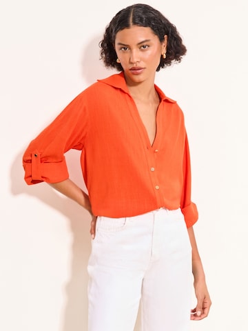Lipsy - Blusa en naranja