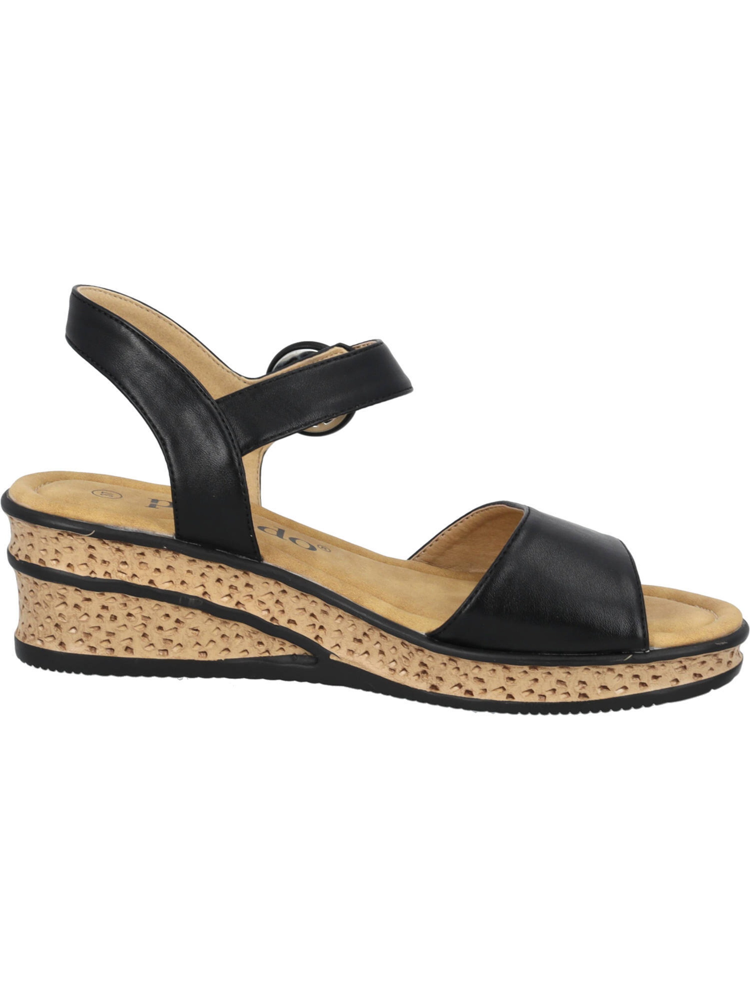 Palado Sandalen met riem 'Helys' in Zwart