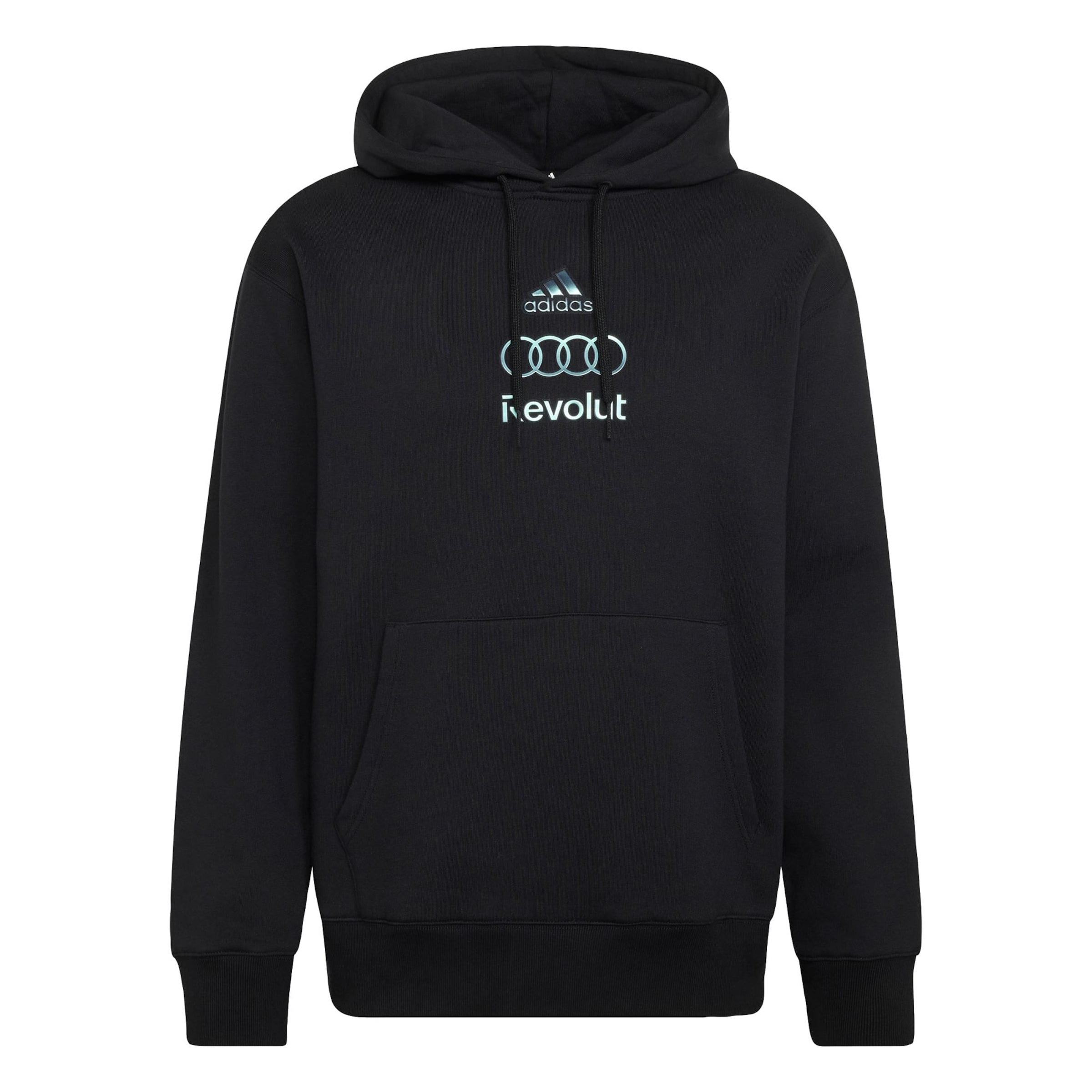 ADIDAS PERFORMANCE Sports sweatshirt 'Audi Formula One Team Teamgeist' in Pastel green / Black / Off white, Item view