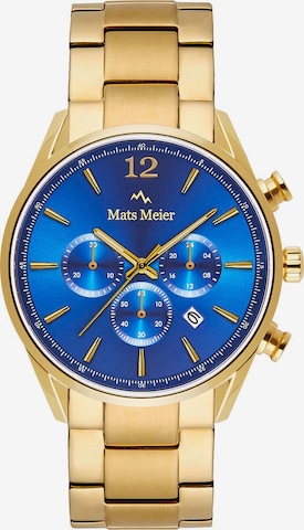 Mats Meier Analog Watch in Gold: front