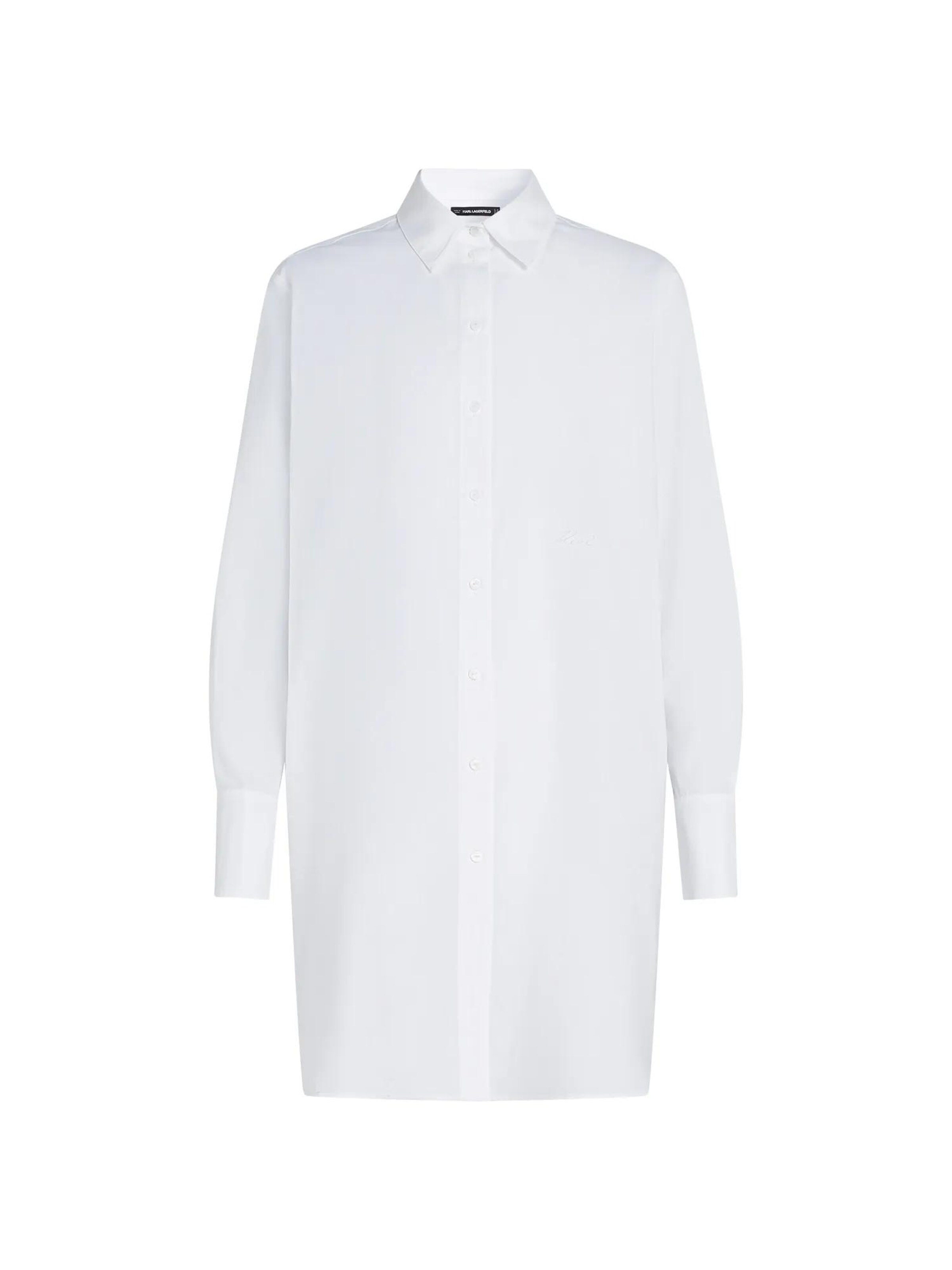 Karl Lagerfeld Bluse i hvid: forside
