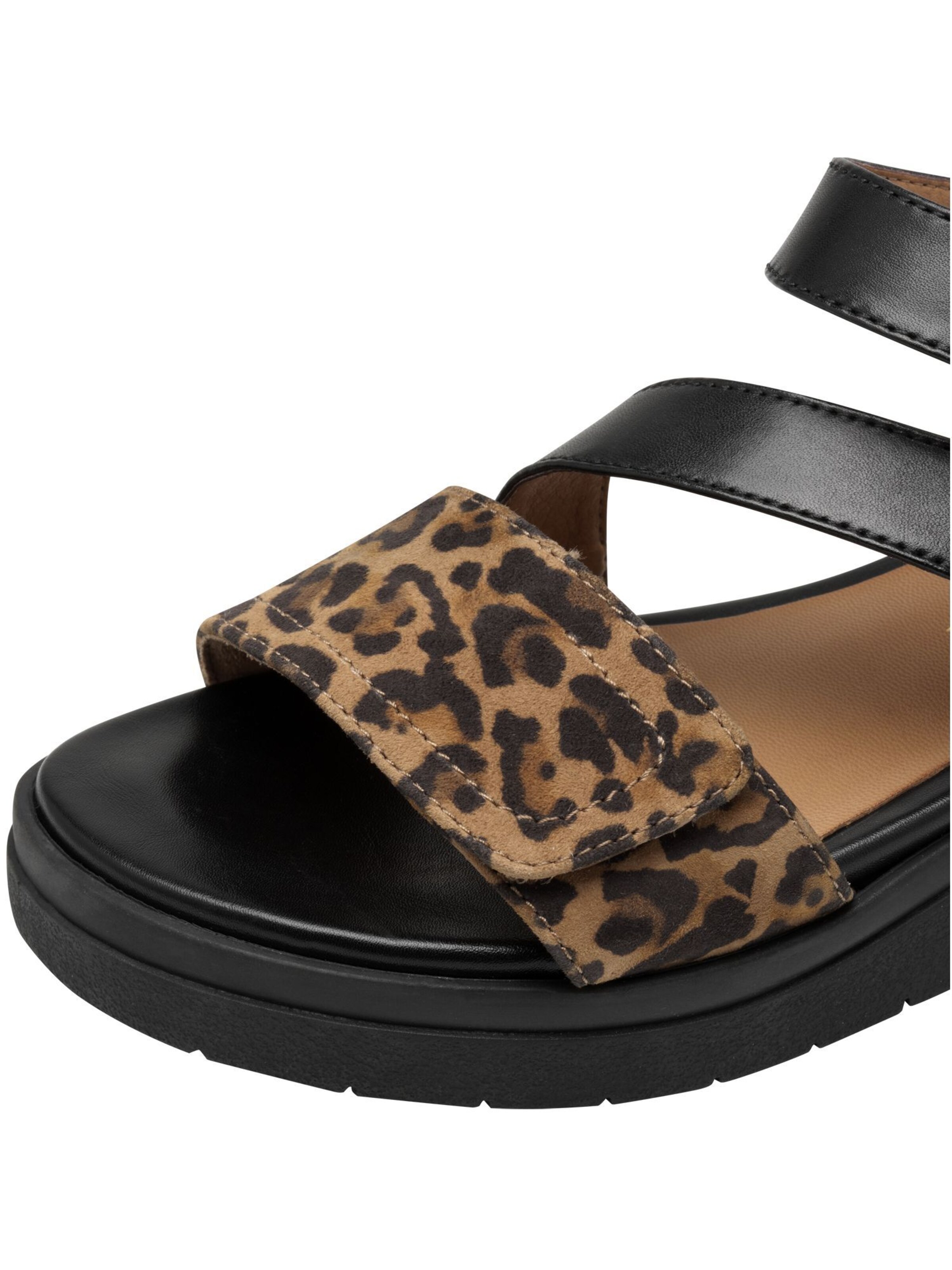 Sandalo di Tamaris in nero