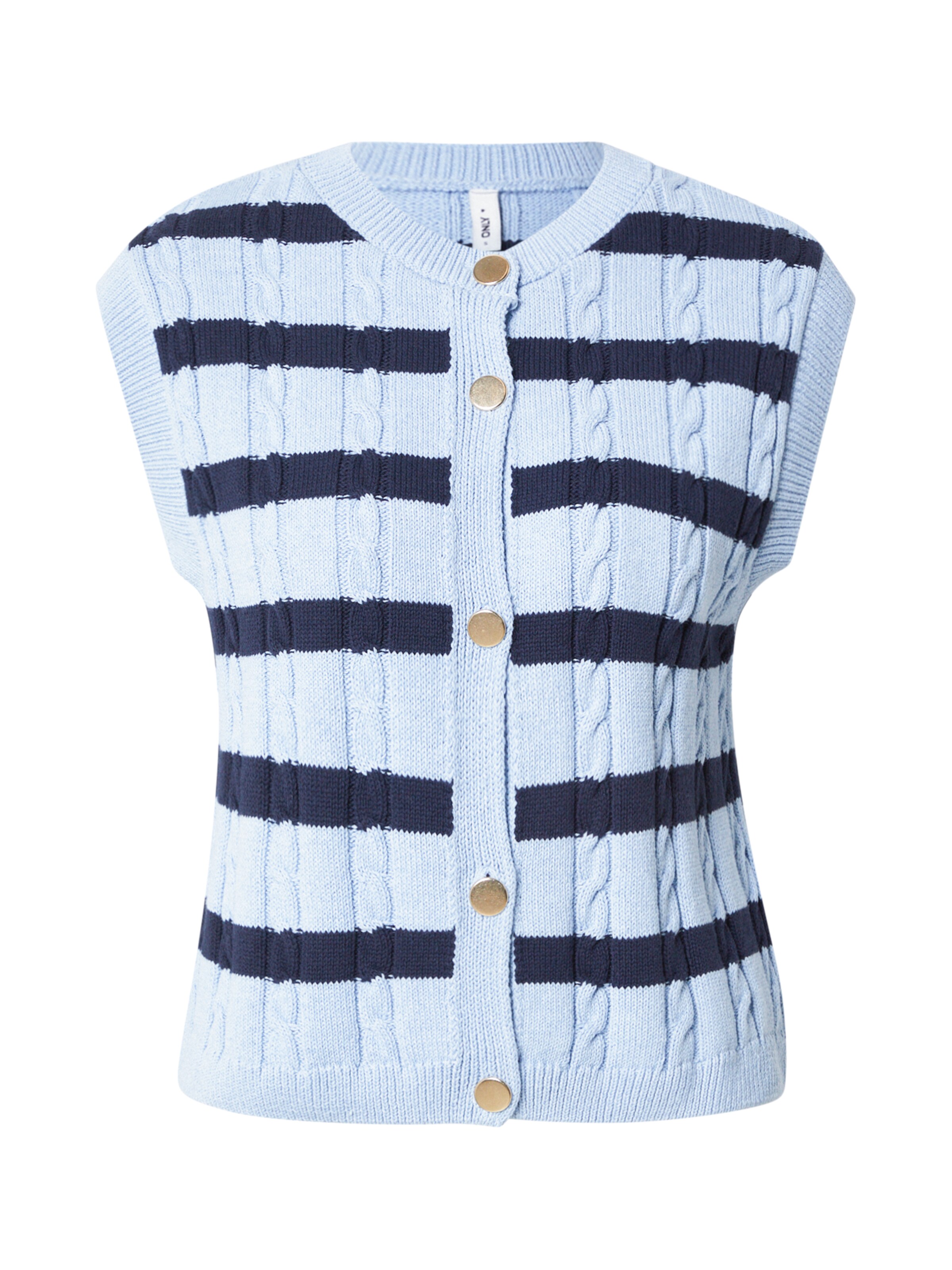 ONLY Pletená vesta 'ONLCHICO' – modrá: přední strana