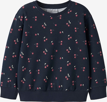 NAME IT Sweatshirt 'NMFOMER' in Blue: front