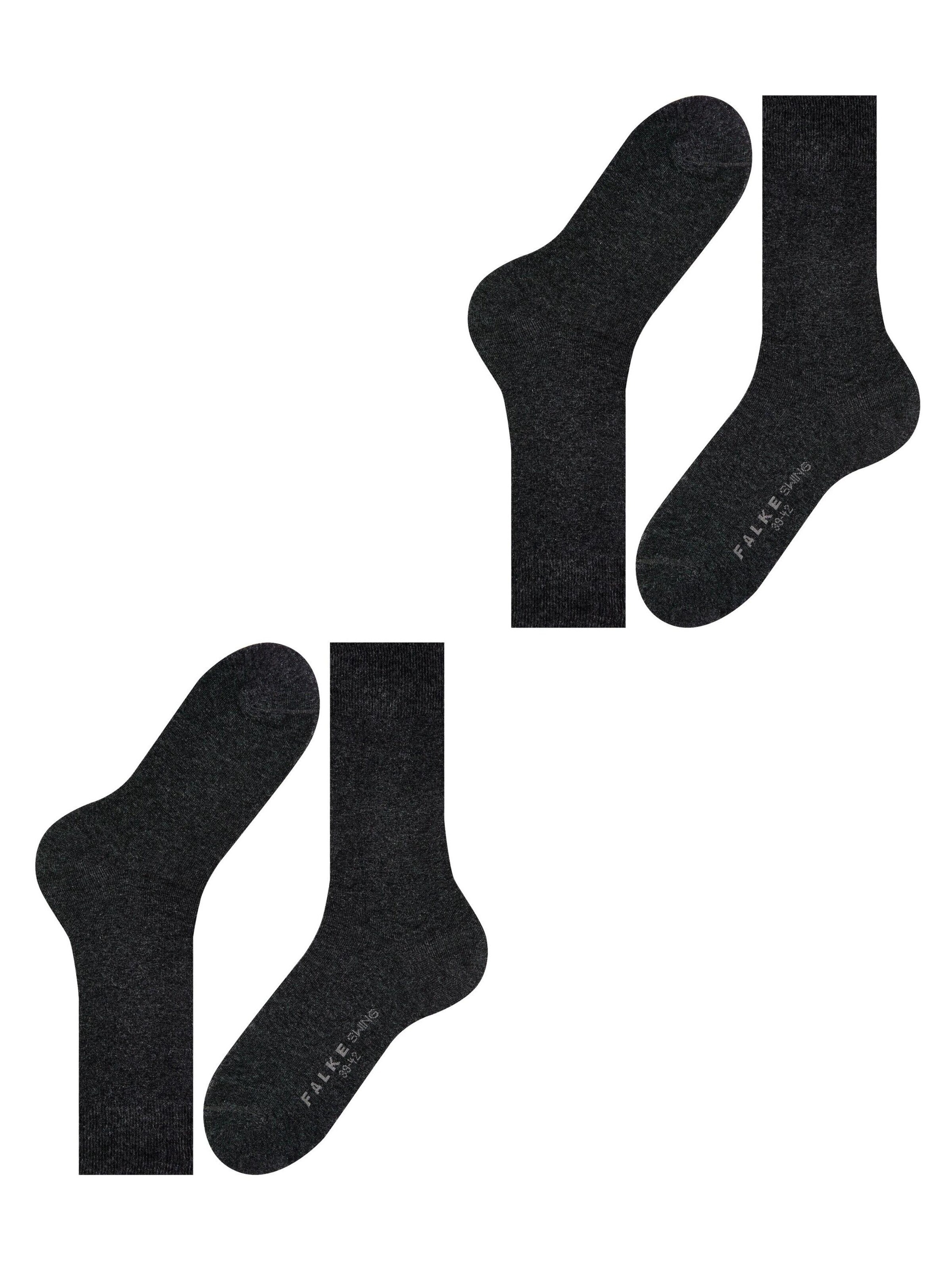 FALKE Socken 'Swing 2-Pack'‌‌‌‌‌‌‌‌‌ in Grau