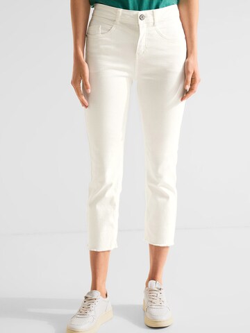 STREET ONE Regular Jeans in White: front