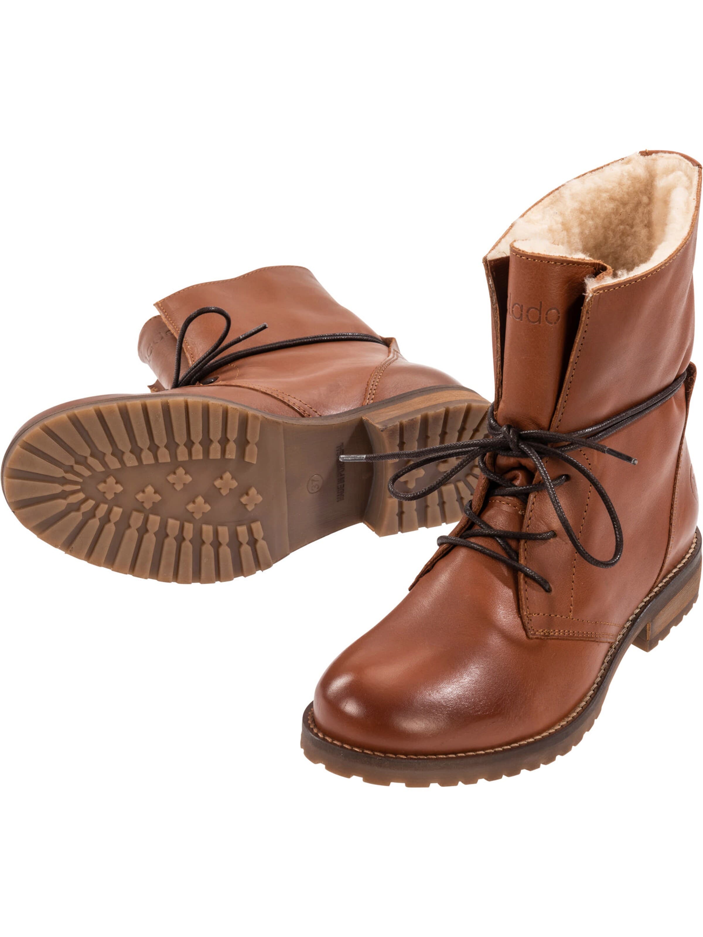 Palado Schnürstiefelette 'Kasos'‌‌‌‌‌ in Braun