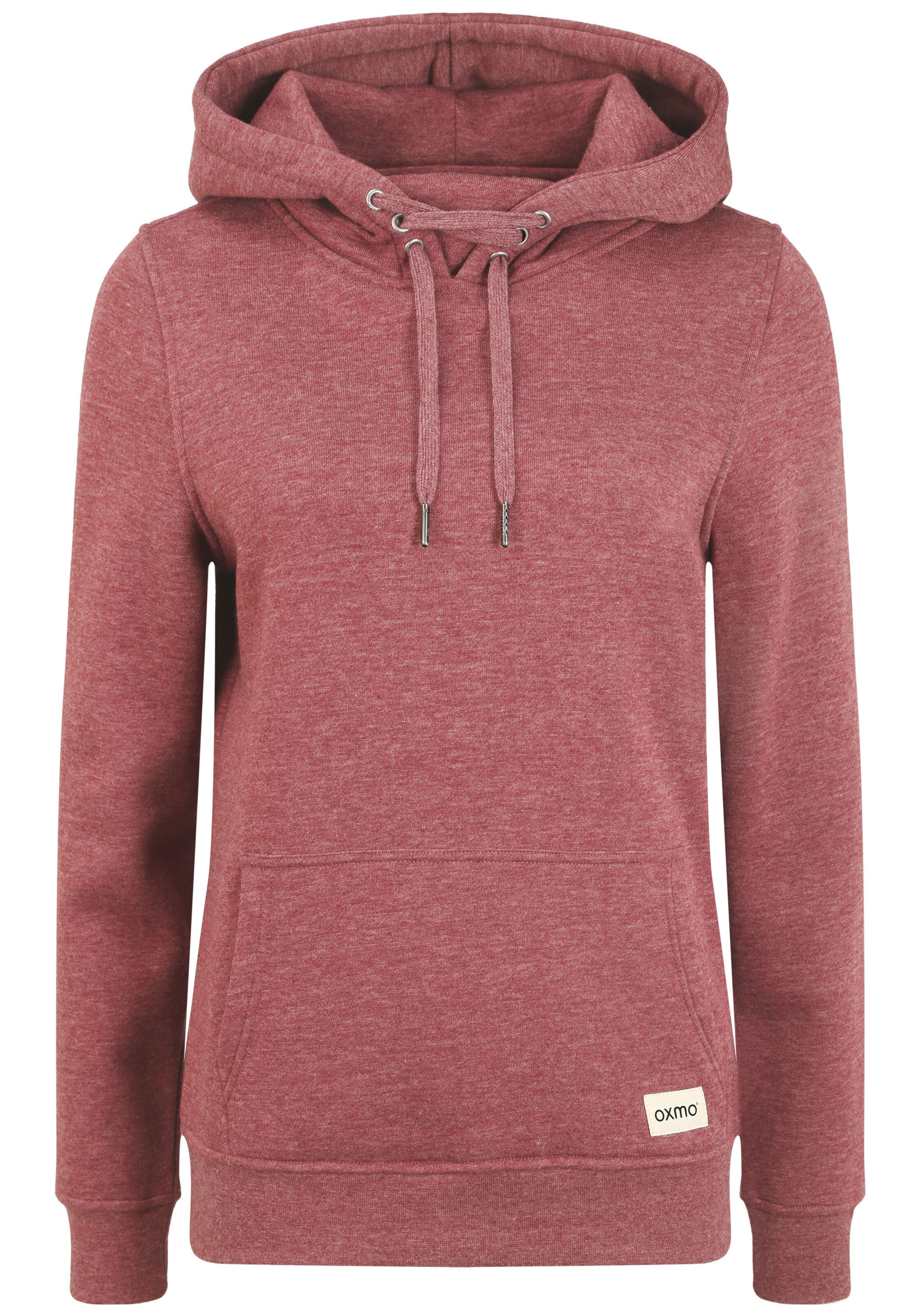 Sweat-shirt 'Owena' Oxmo en rouge : devant