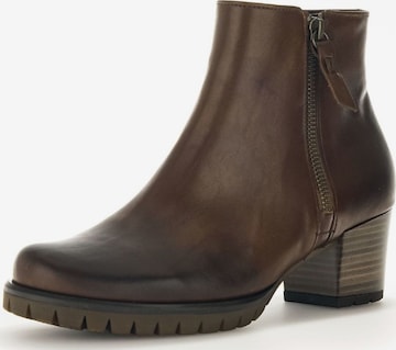 GABOR Ankle Boots in Braun: predná strana