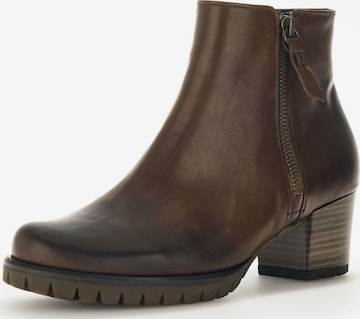 GABOR Ankle Boots in Braun: Vorderseite
