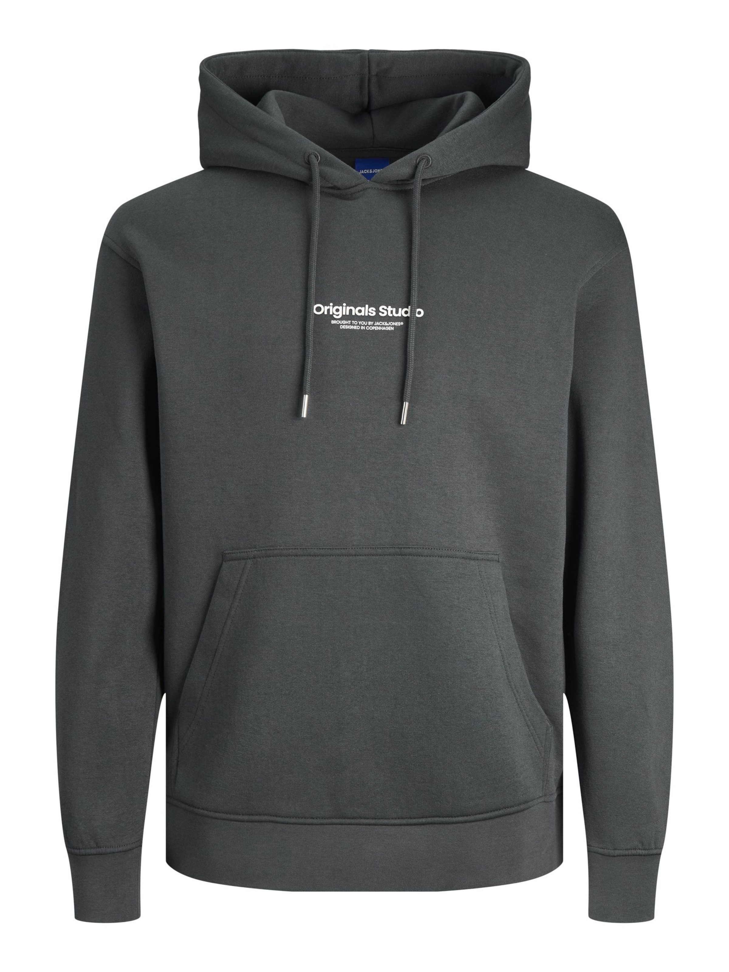 Sweat-shirt 'JORVesterbro' JACK & JONES en gris : devant