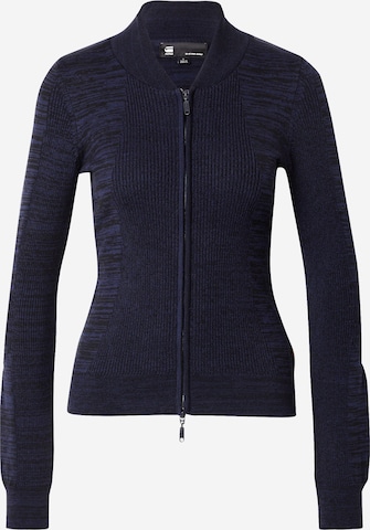 Cardigan G-STAR en bleu : devant
