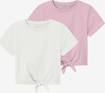 T-Shirt 'VAYA' NAME IT en rose : devant