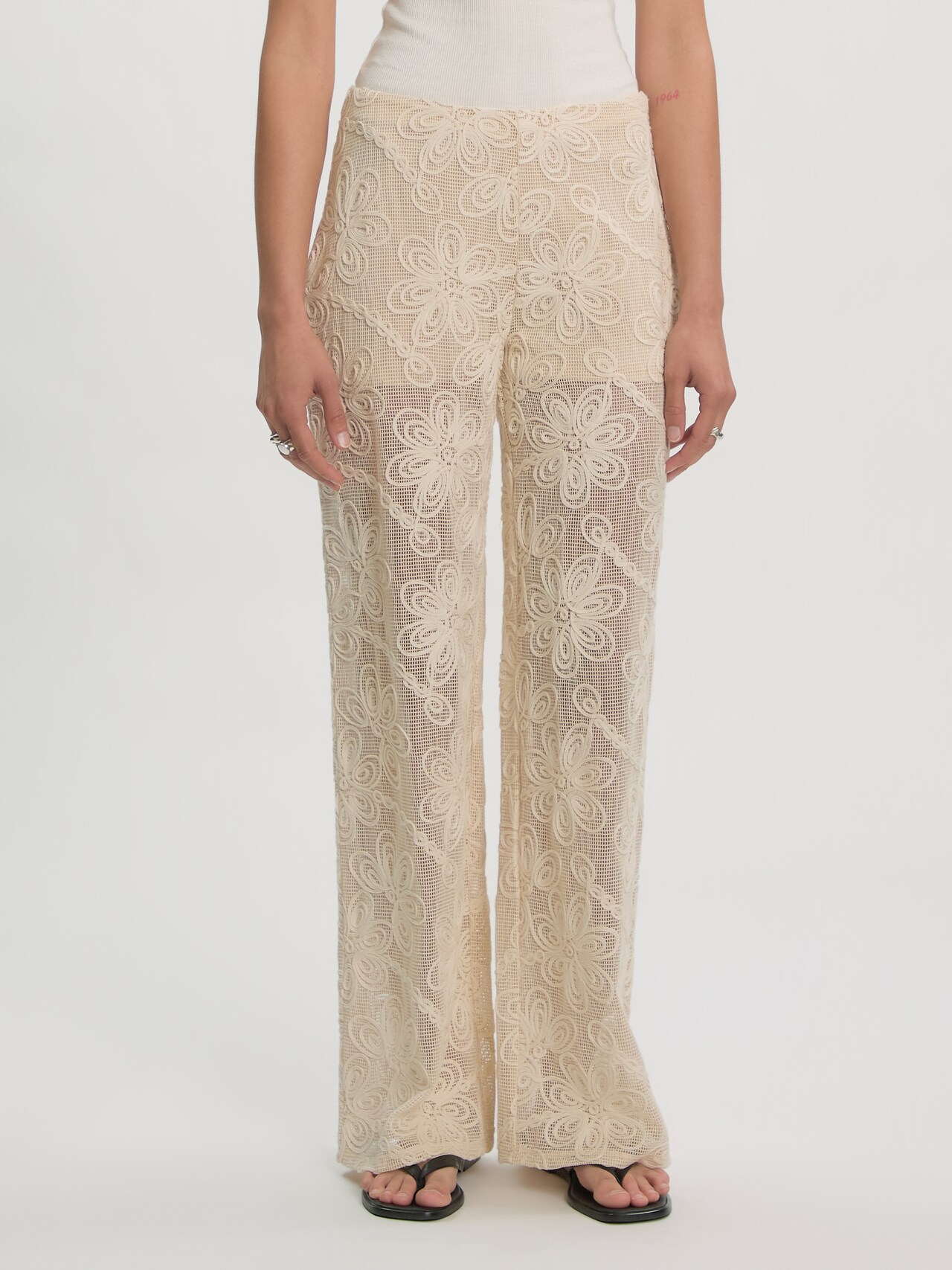 EDITED Producten Broek 'Savanna' Beige