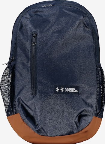 UNDER ARMOUR Sports Backpack in Blue: front