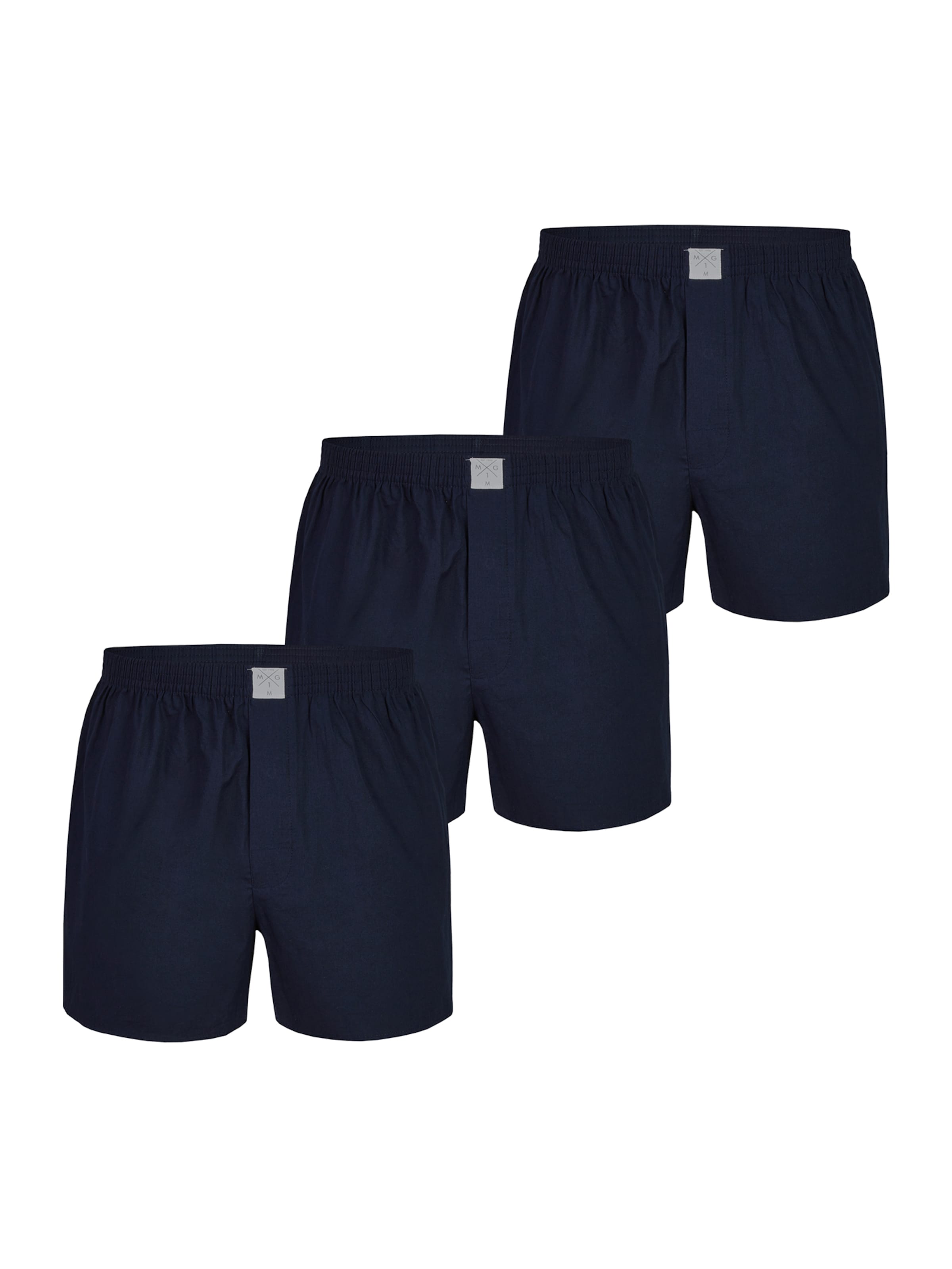 MG-1 Boxer shorts ' Classics ' in Blue: front