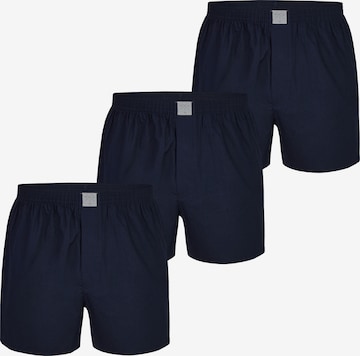 MG-1 Boxershorts ' Classics ' in Blauw: voorkant