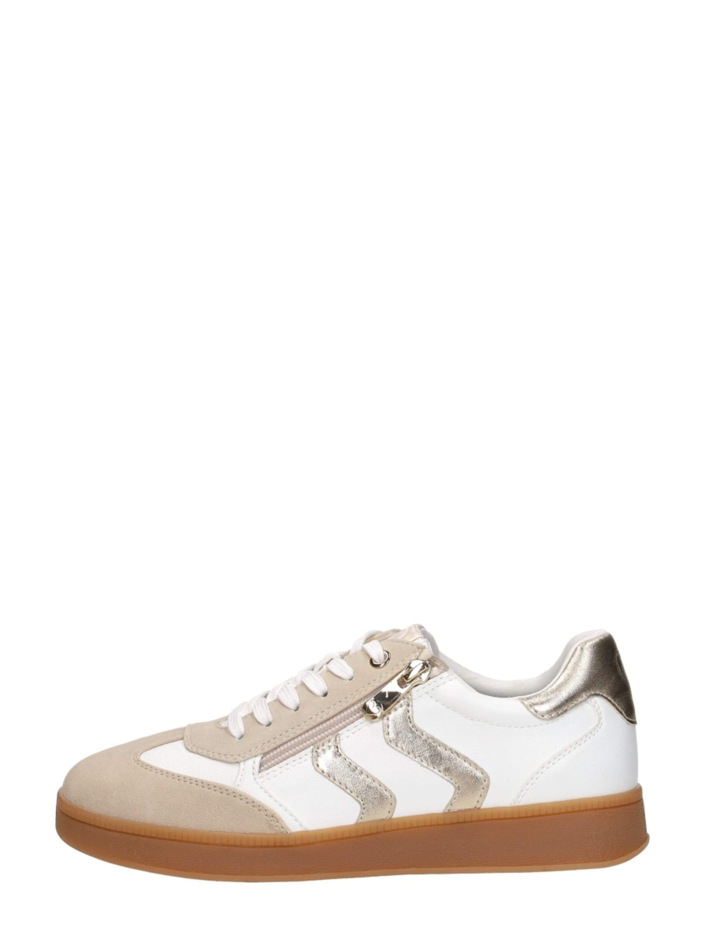 MARCO TOZZI Sneakers laag 'Sneakers Laag' in Beige: voorkant