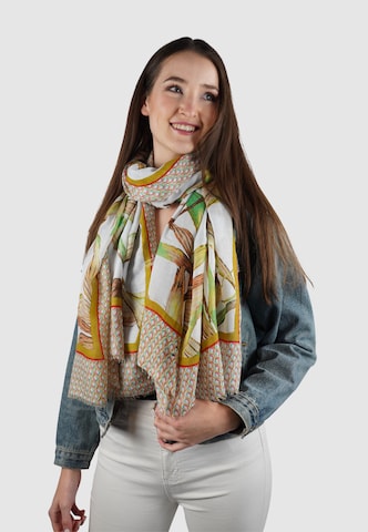 HARPA Scarf in Green: front