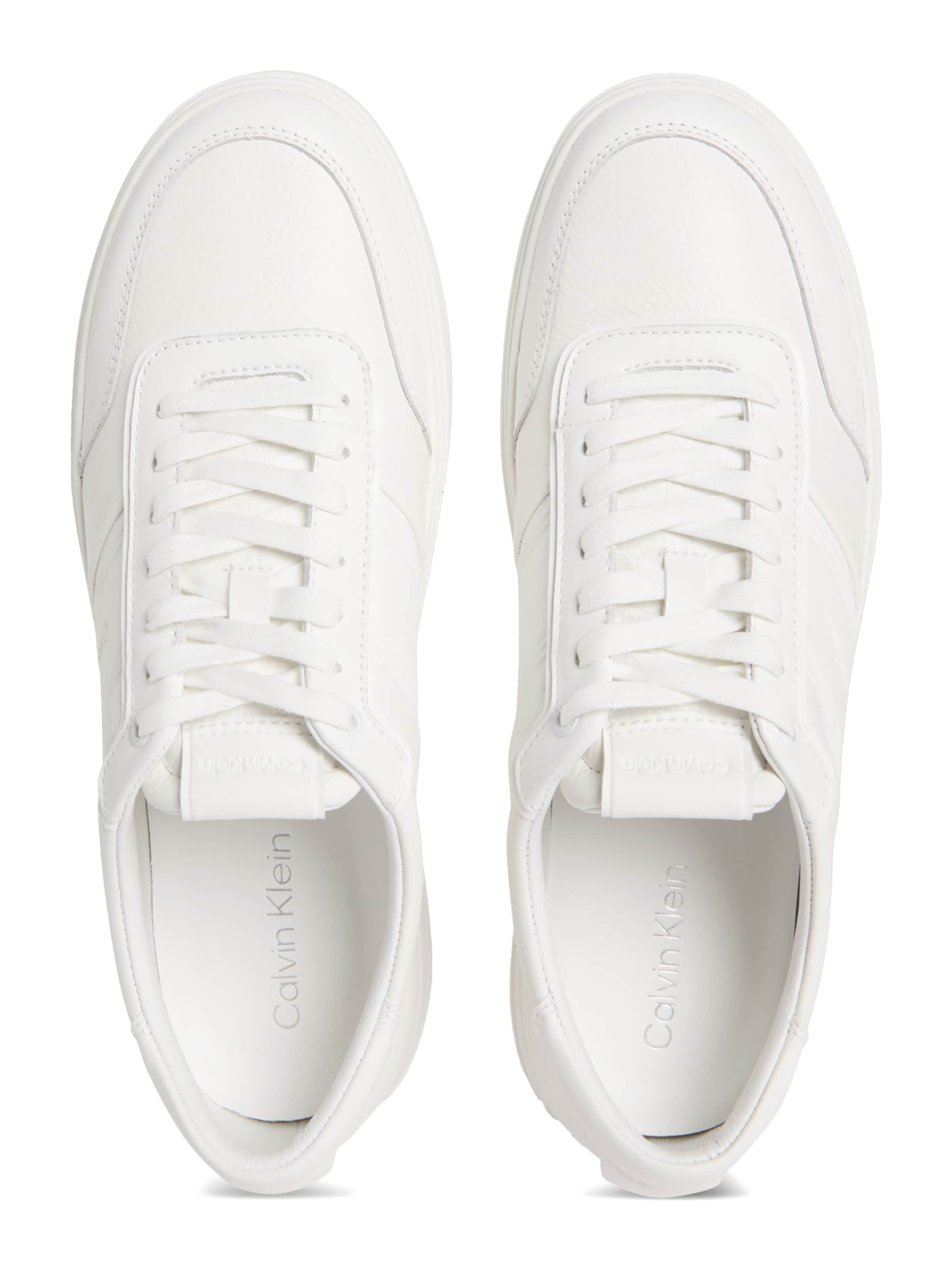 Calvin Klein Låg sneaker 'CLEAN CUP' i vit