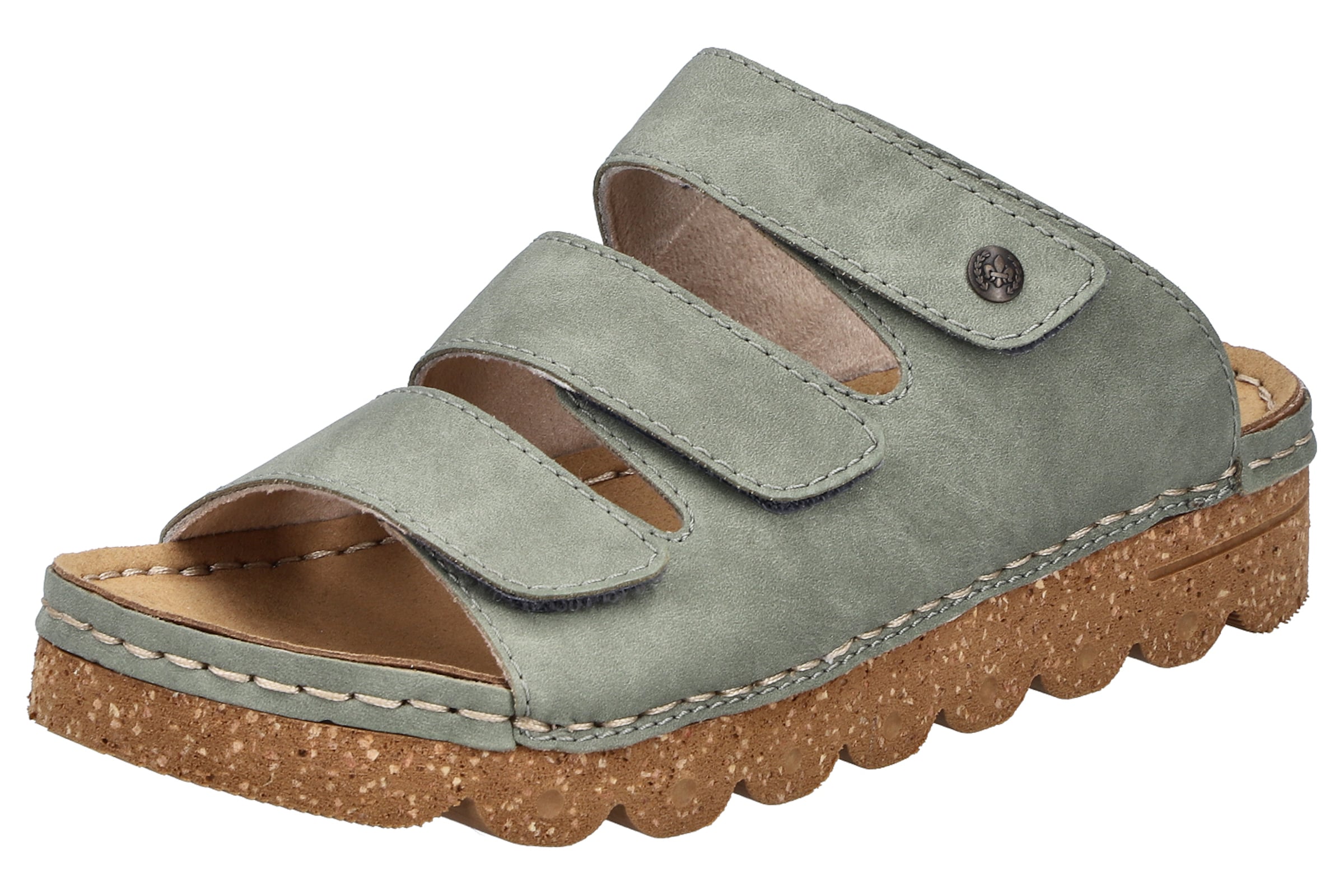 Mule 'V8780' Rieker en vert : devant