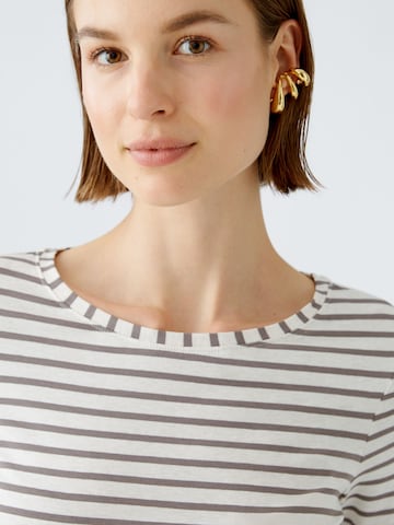 T-shirt 'Sumiko' OUI en marron