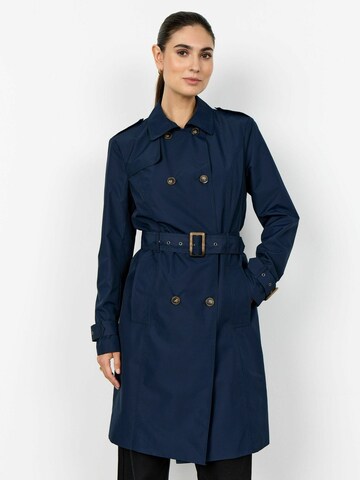 Cappotto di mezza stagione ' SC-SEVIN ' di Soyaconcept in blu: frontale