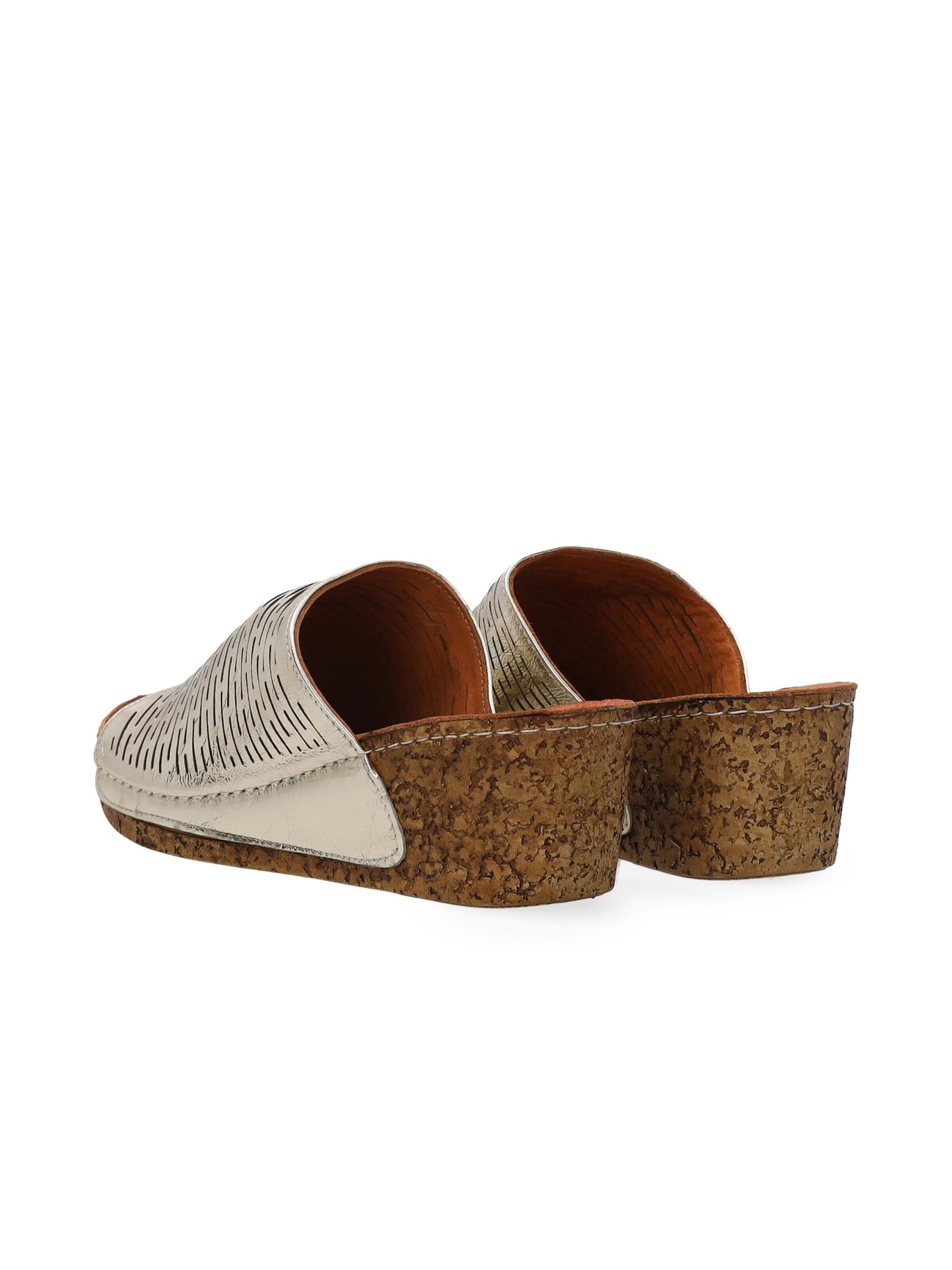 VENEZIA Mules in Gold
