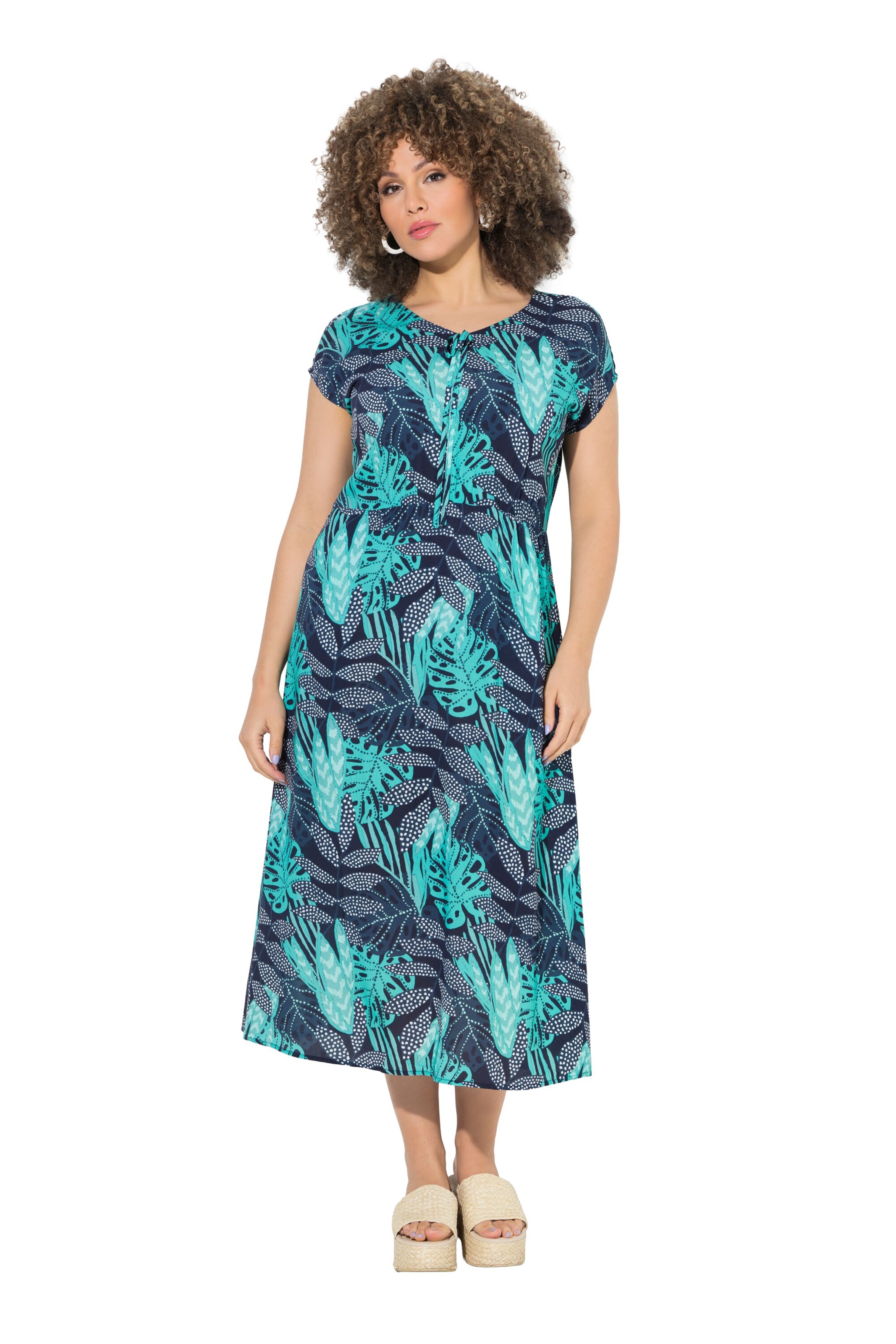 Ulla Popken Kleid in Blau