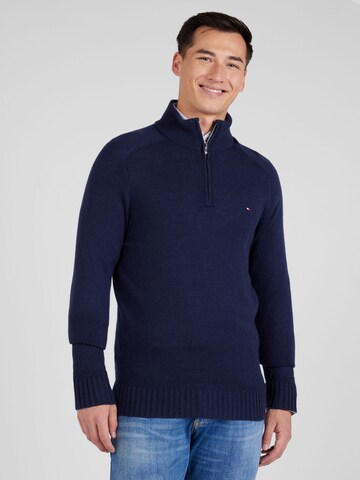 Pull-over TOMMY HILFIGER en bleu : devant