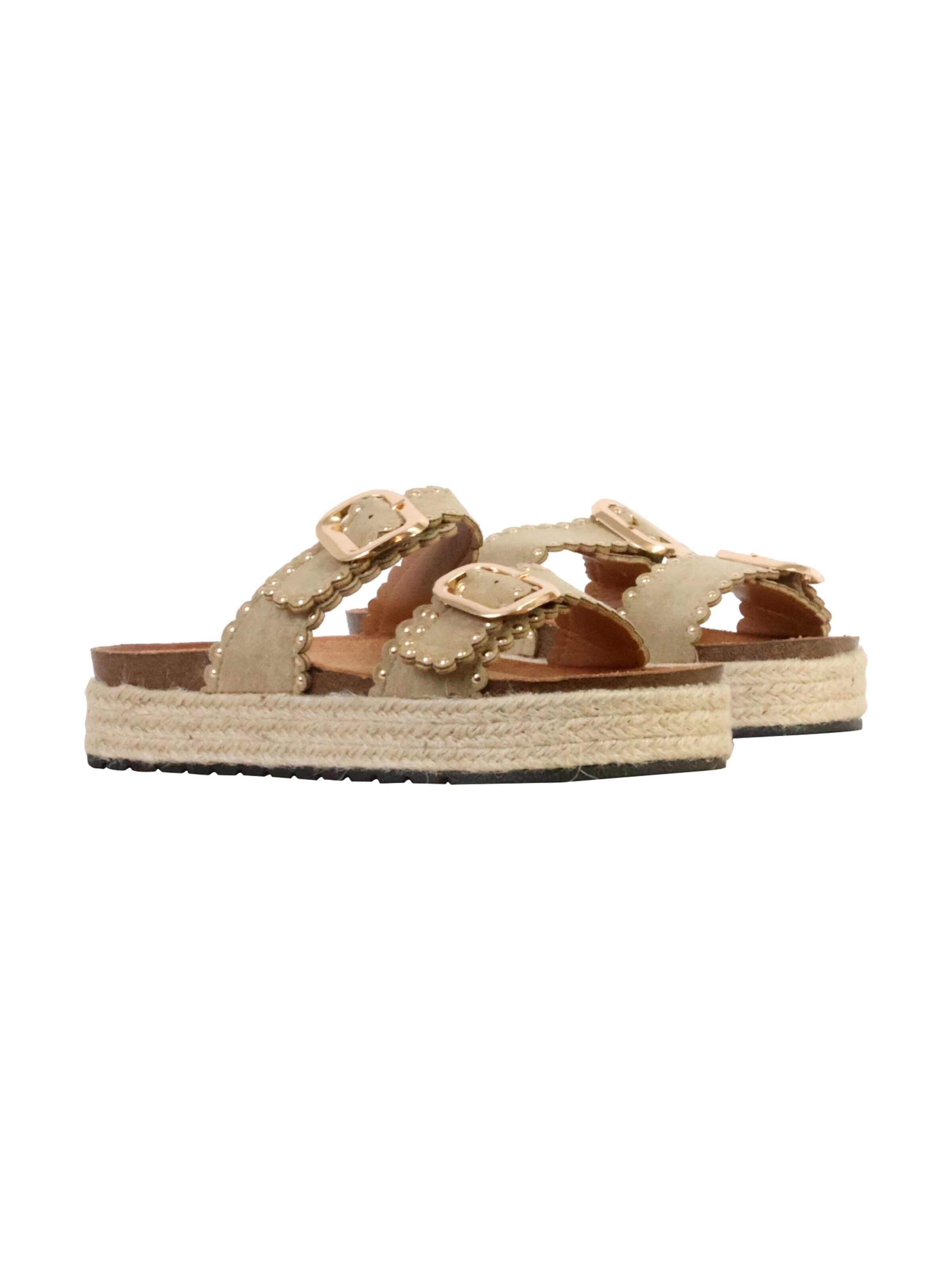 Sandalo 'Joalice-Sandalen zum Hineinschlüpfen' di Super Mode in verde