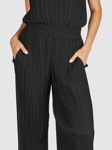 MARC AUREL Wide Leg Hose in Schwarz