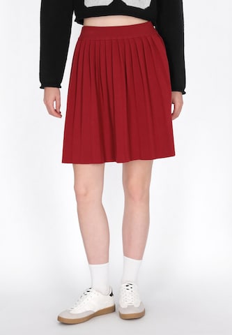 MYMO - Falda en rojo