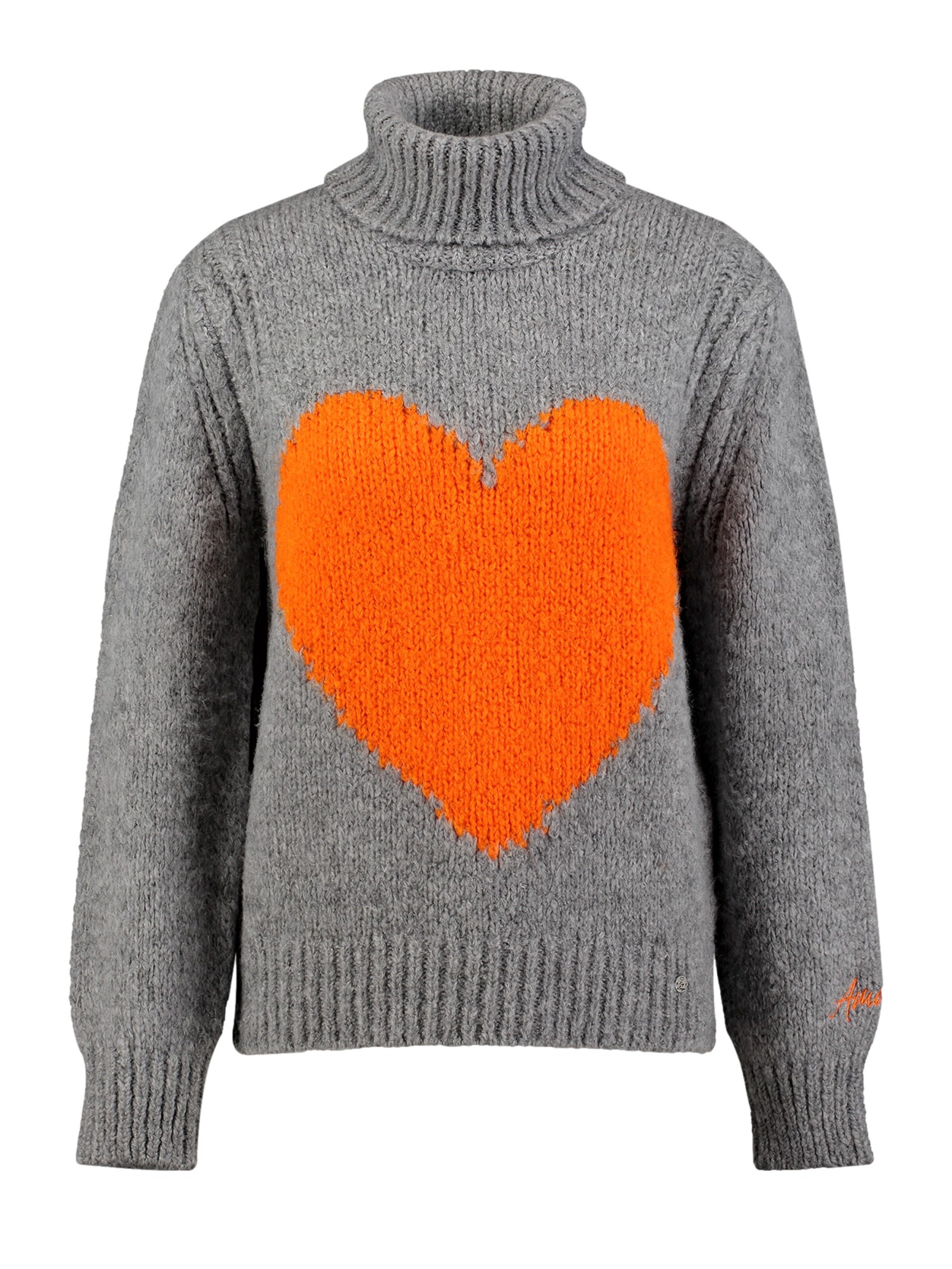 Key Largo Sweater 'WARM' in Grey: front