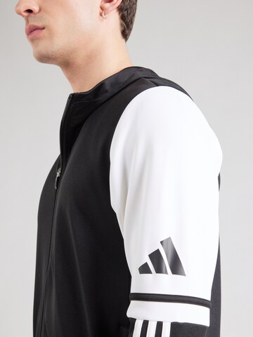 ADIDAS PERFORMANCE Αθλητική ζακέτα φούτερ 'SQ25' σε μαύρο