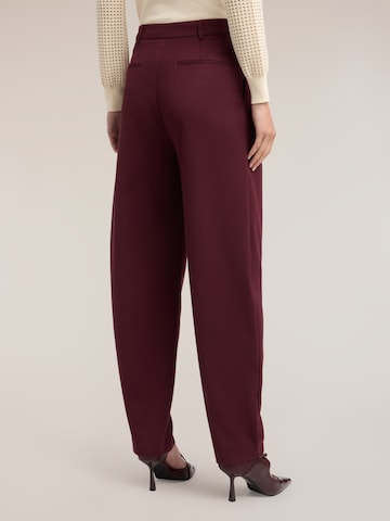 MOTIVI Loose fit Pants in Red