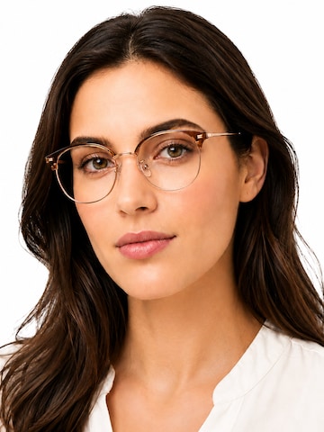 VEYREY Glasses 'Nerd' in Gold